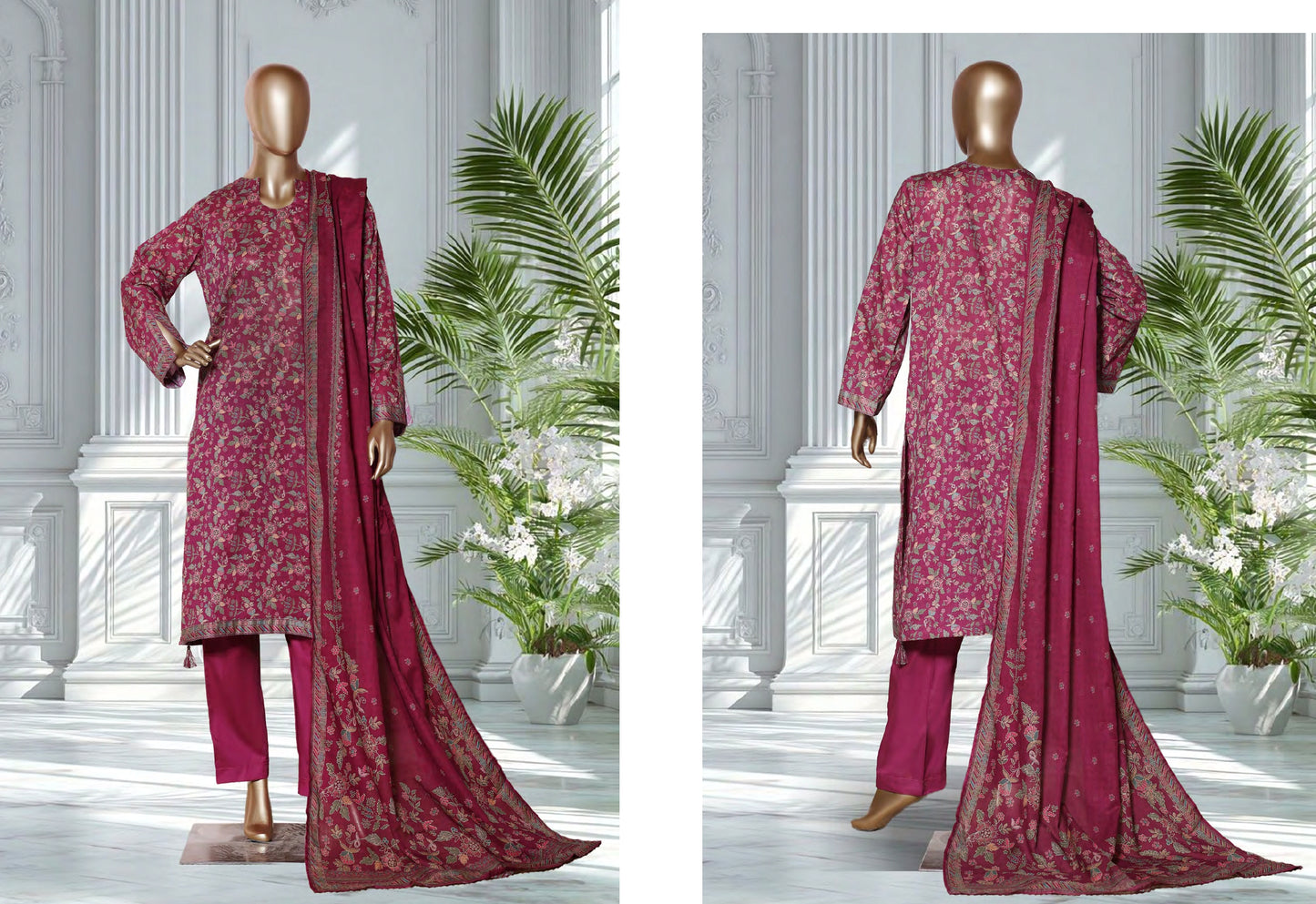Binsaeed 3 Piece Lawn Stitch