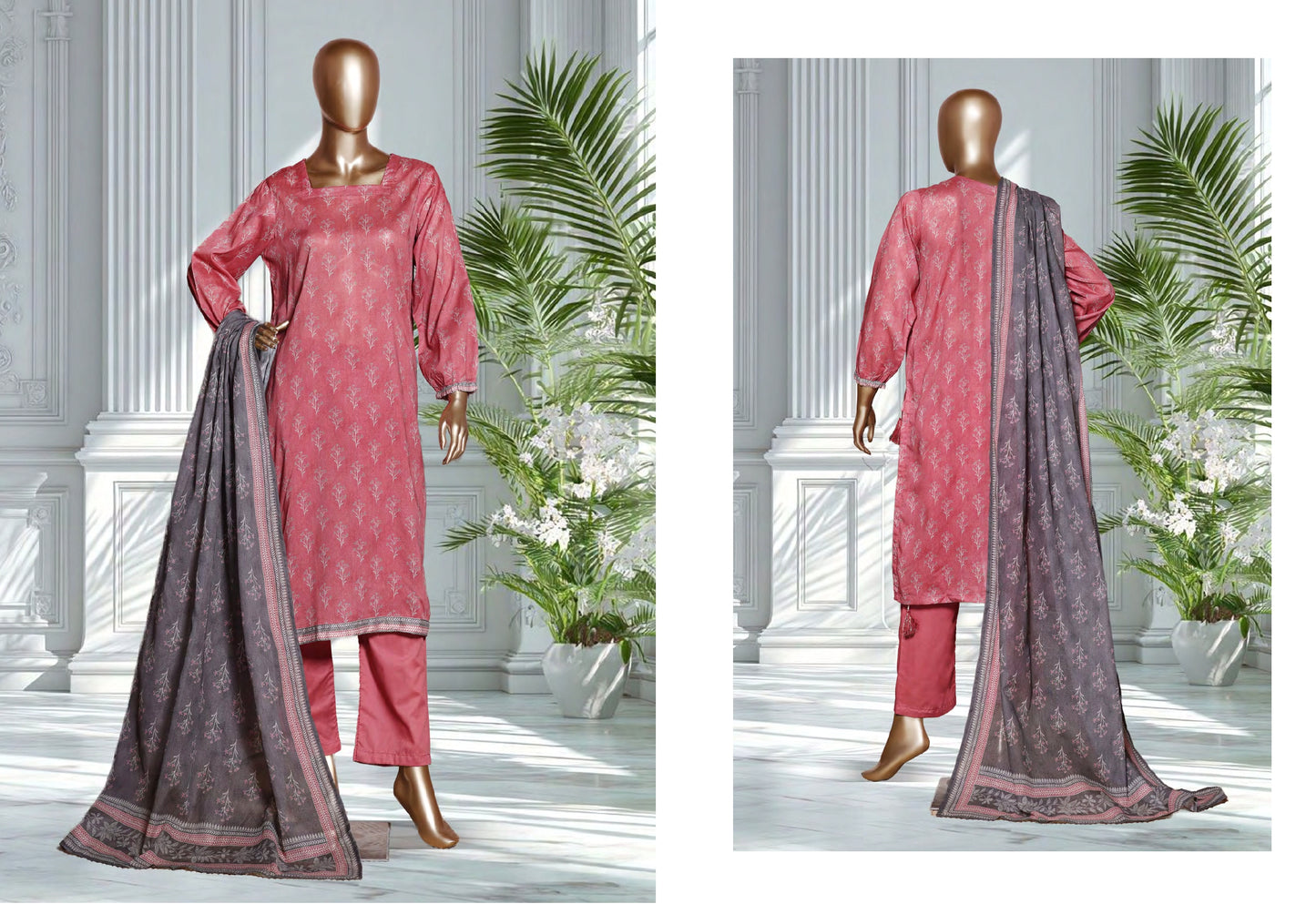 Binsaeed 3 Piece Lawn Stitch