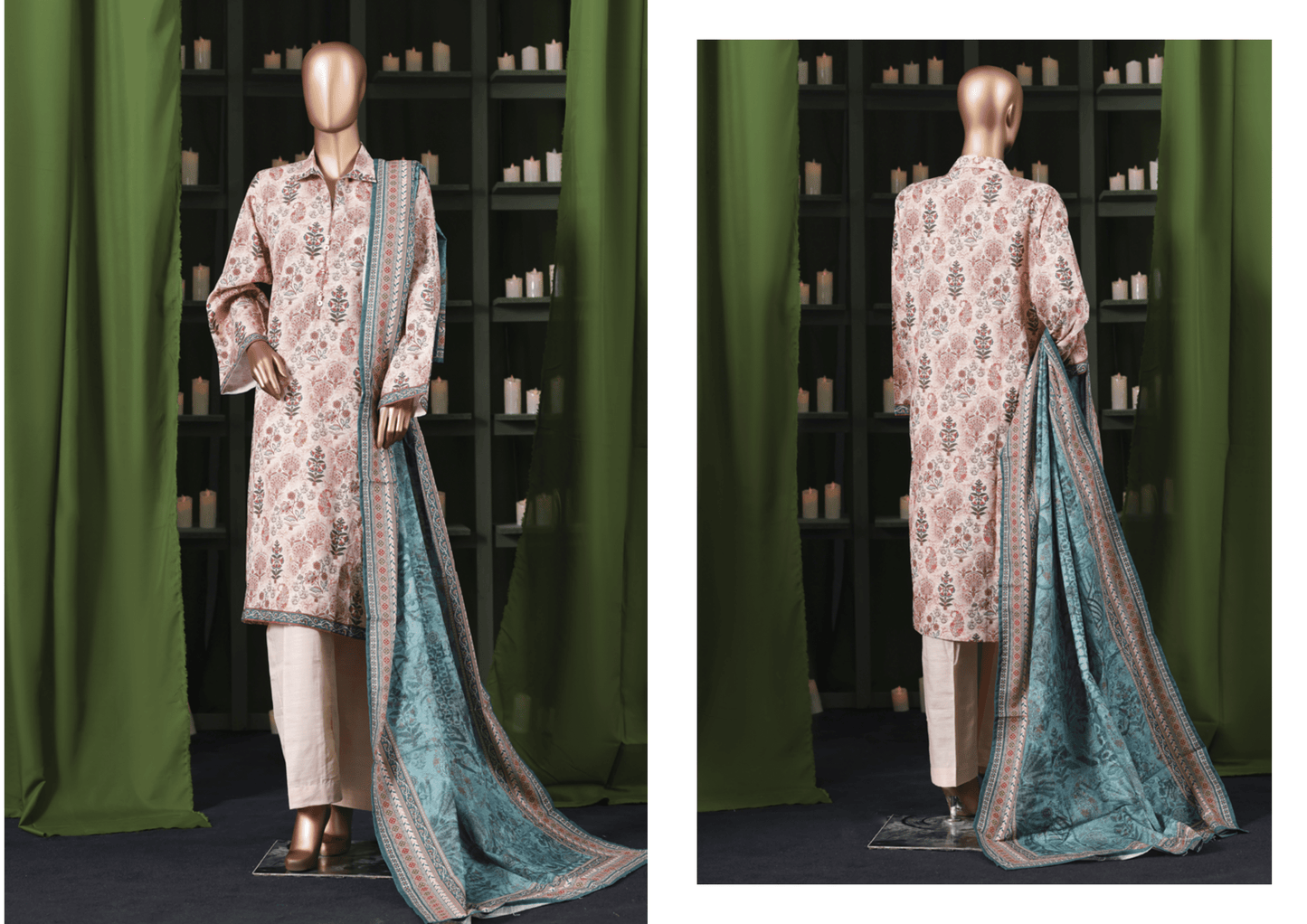 Binsaeed 3 Piece Khaddar Stitch