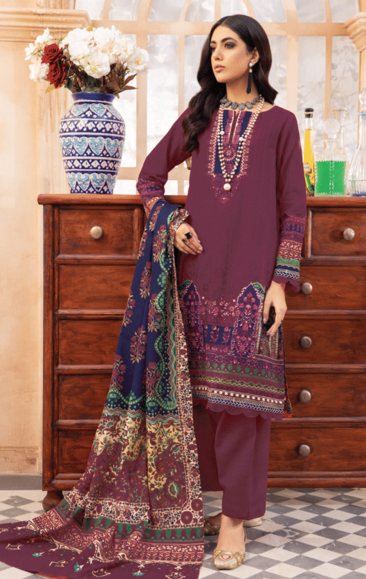 Mausummery Stitch Winter Khaddar