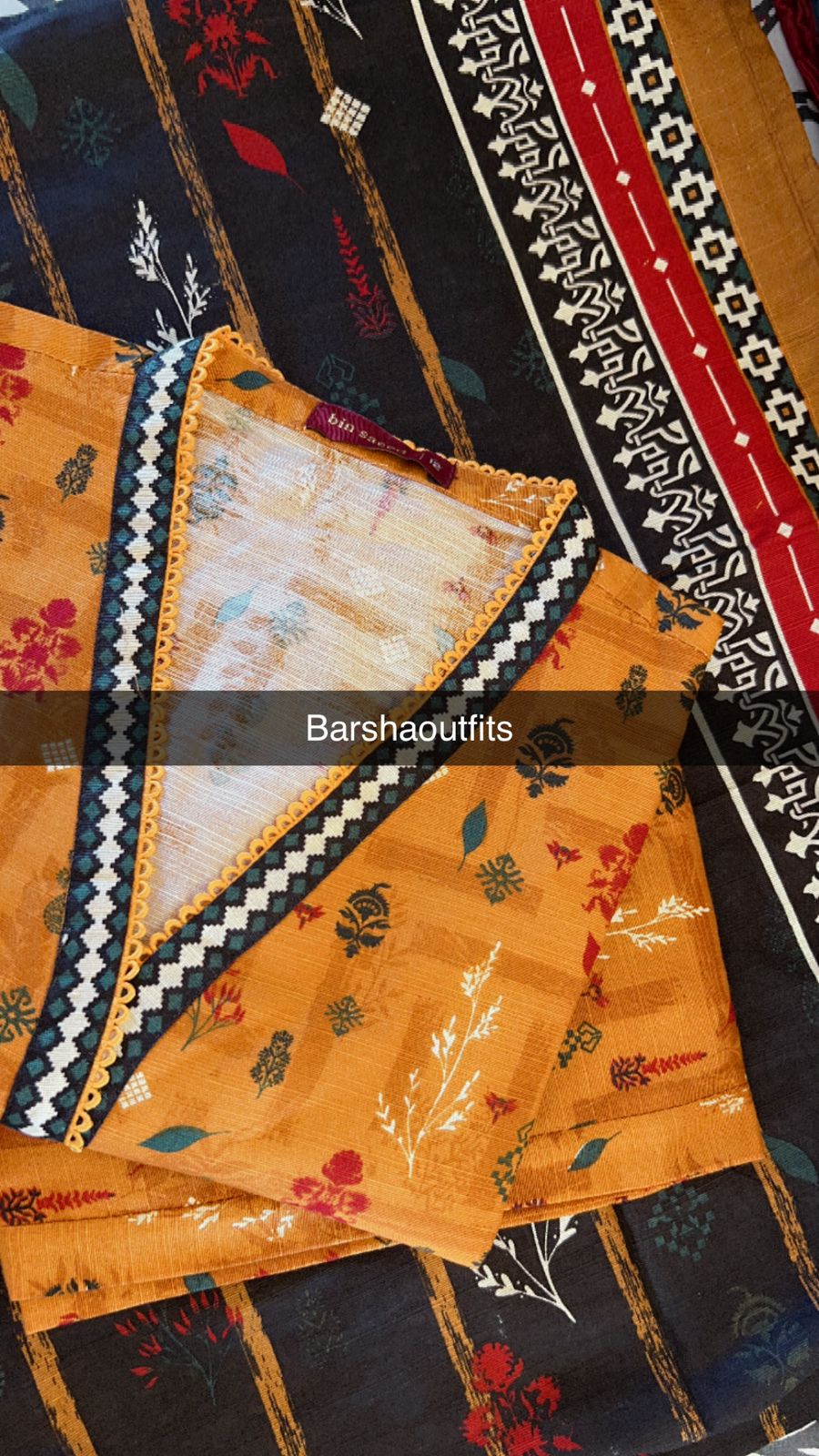 Binsaeed 3 Piece Khaddar Stitch