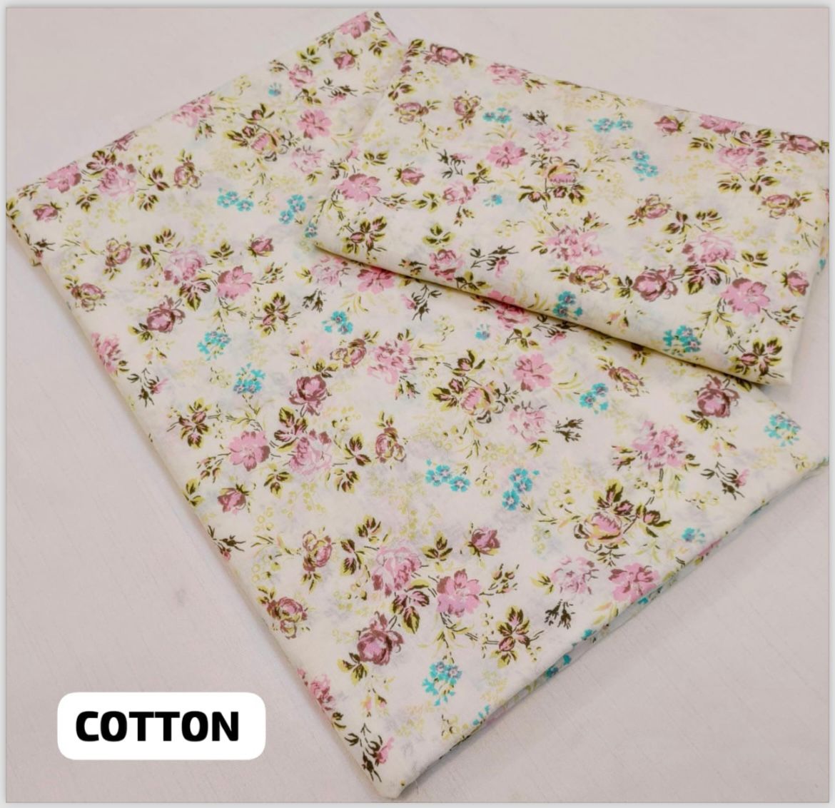 unstitch cotton 2piece