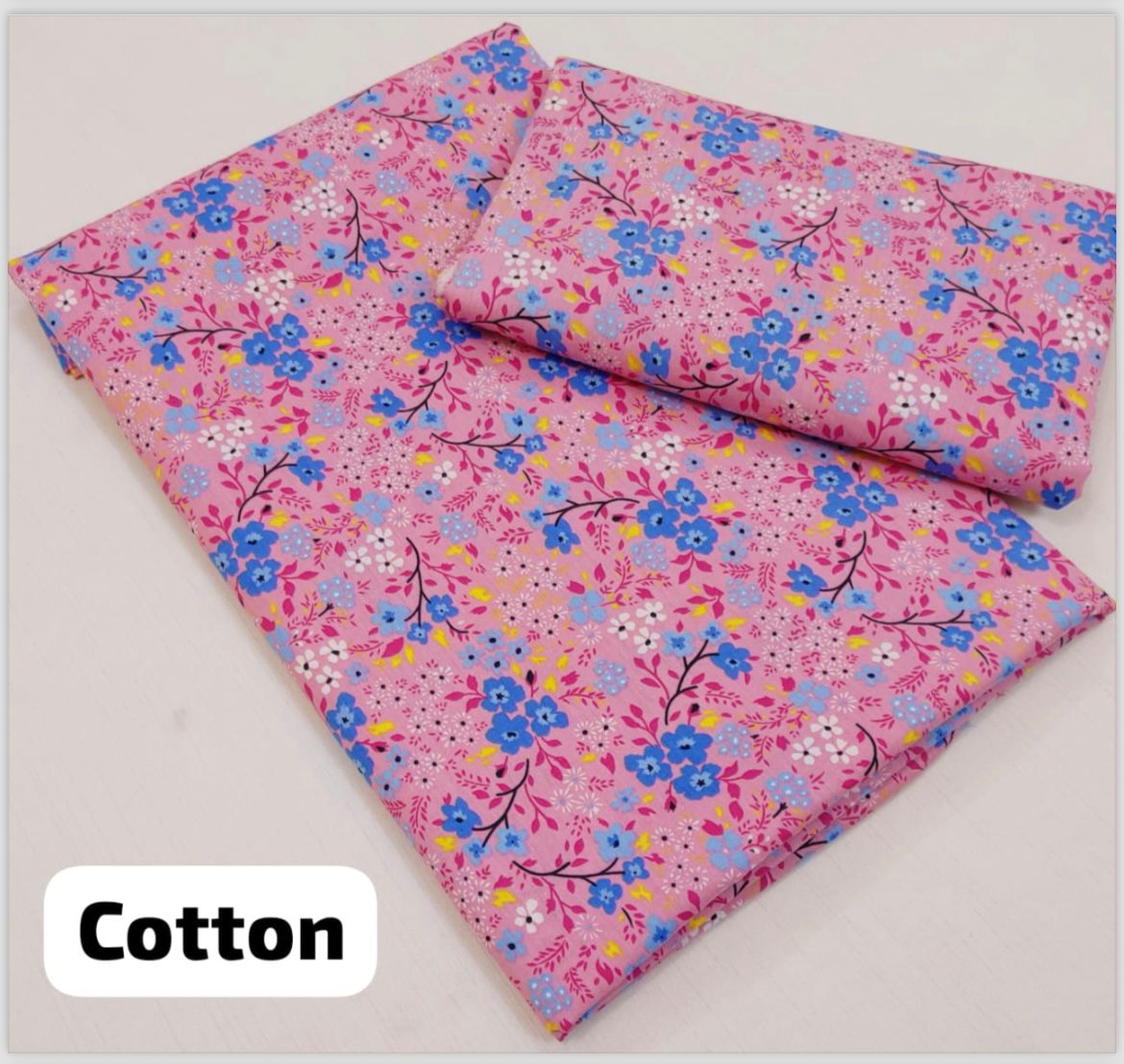 unstitch cotton 2piece