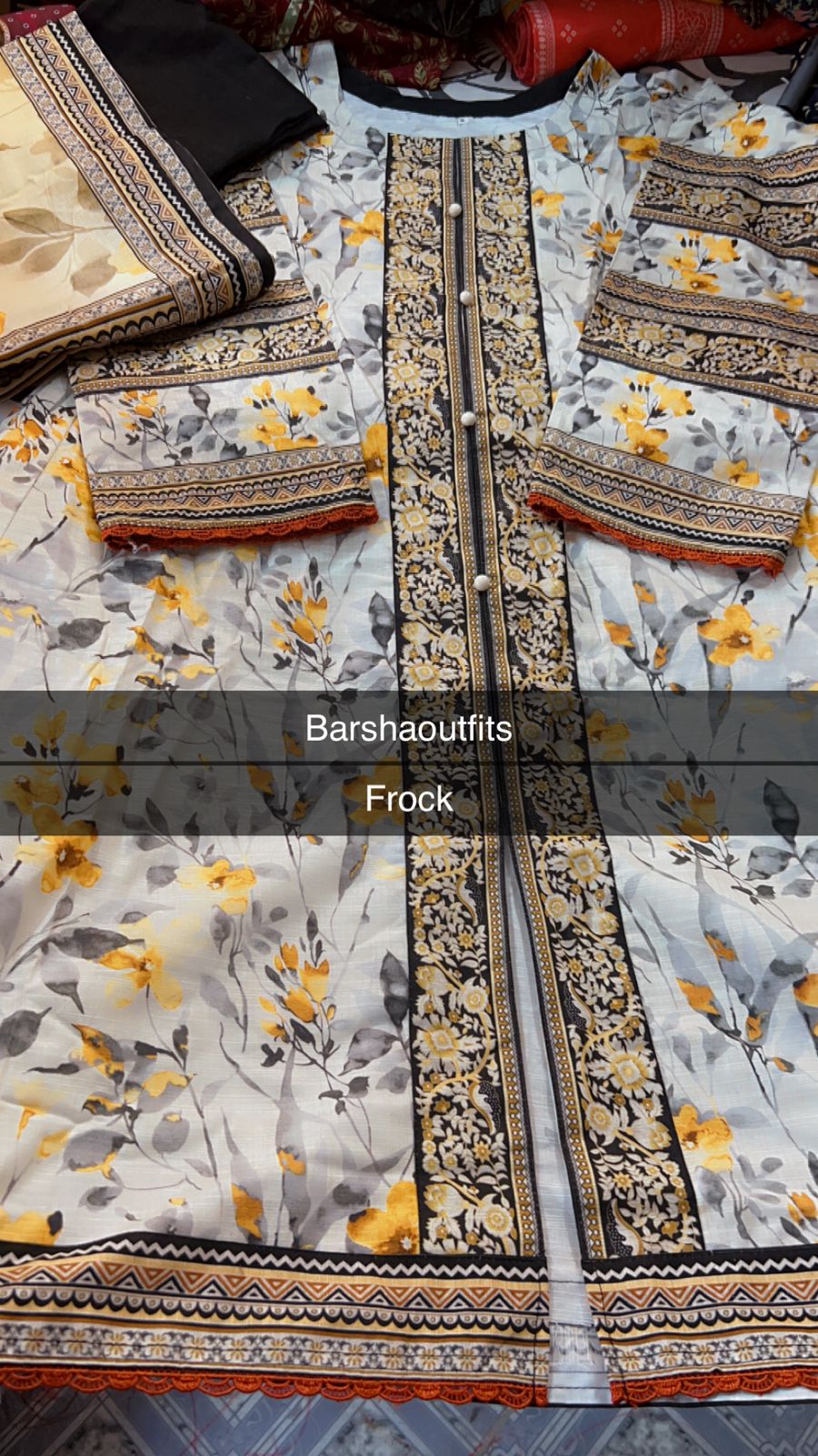 Bin Saeed Winter Arrival New Frock