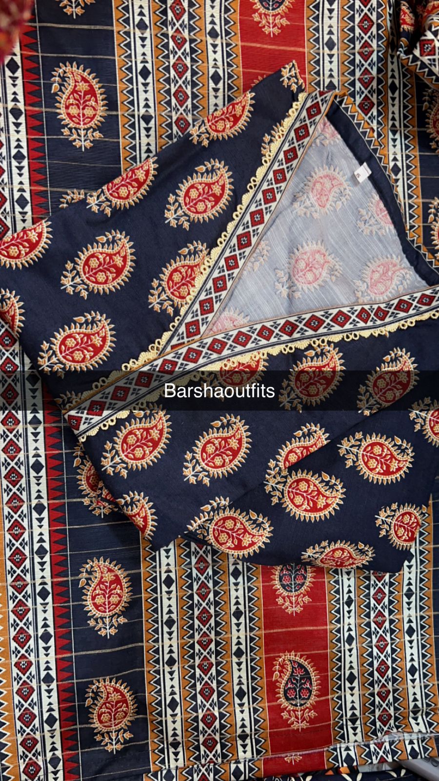 Binsaeed 3 Piece Khaddar Stitch