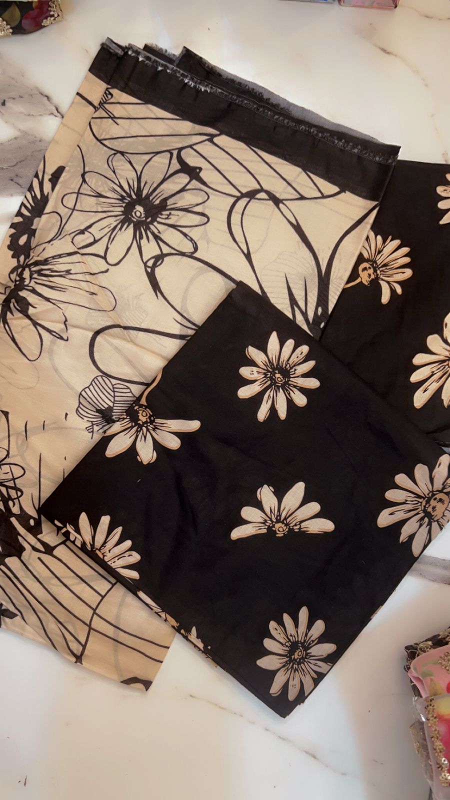 Bin Saeed Unstitch 3 piece Lawn 2025