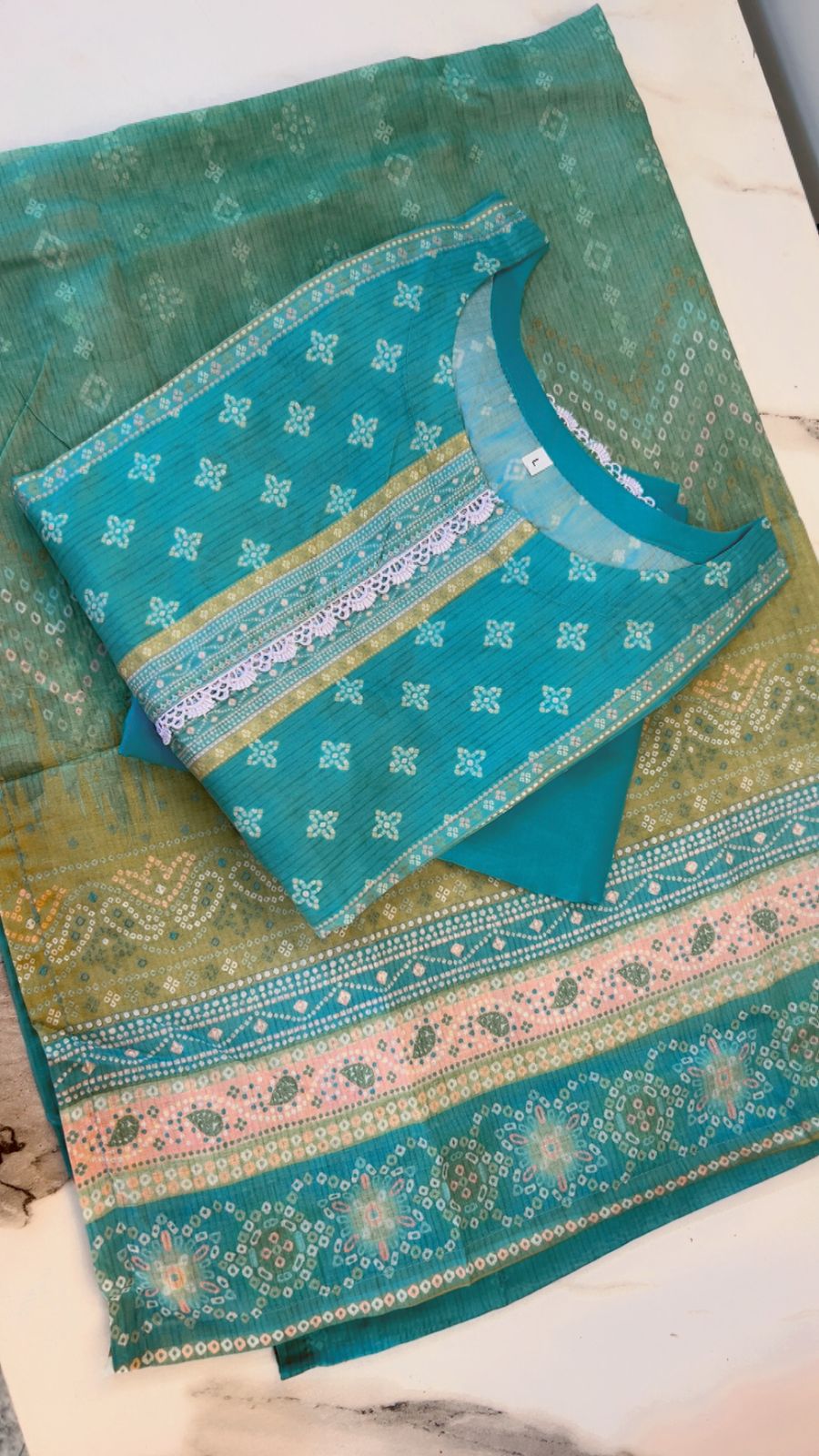 Binsaeed Digital Print Lawn Stitch