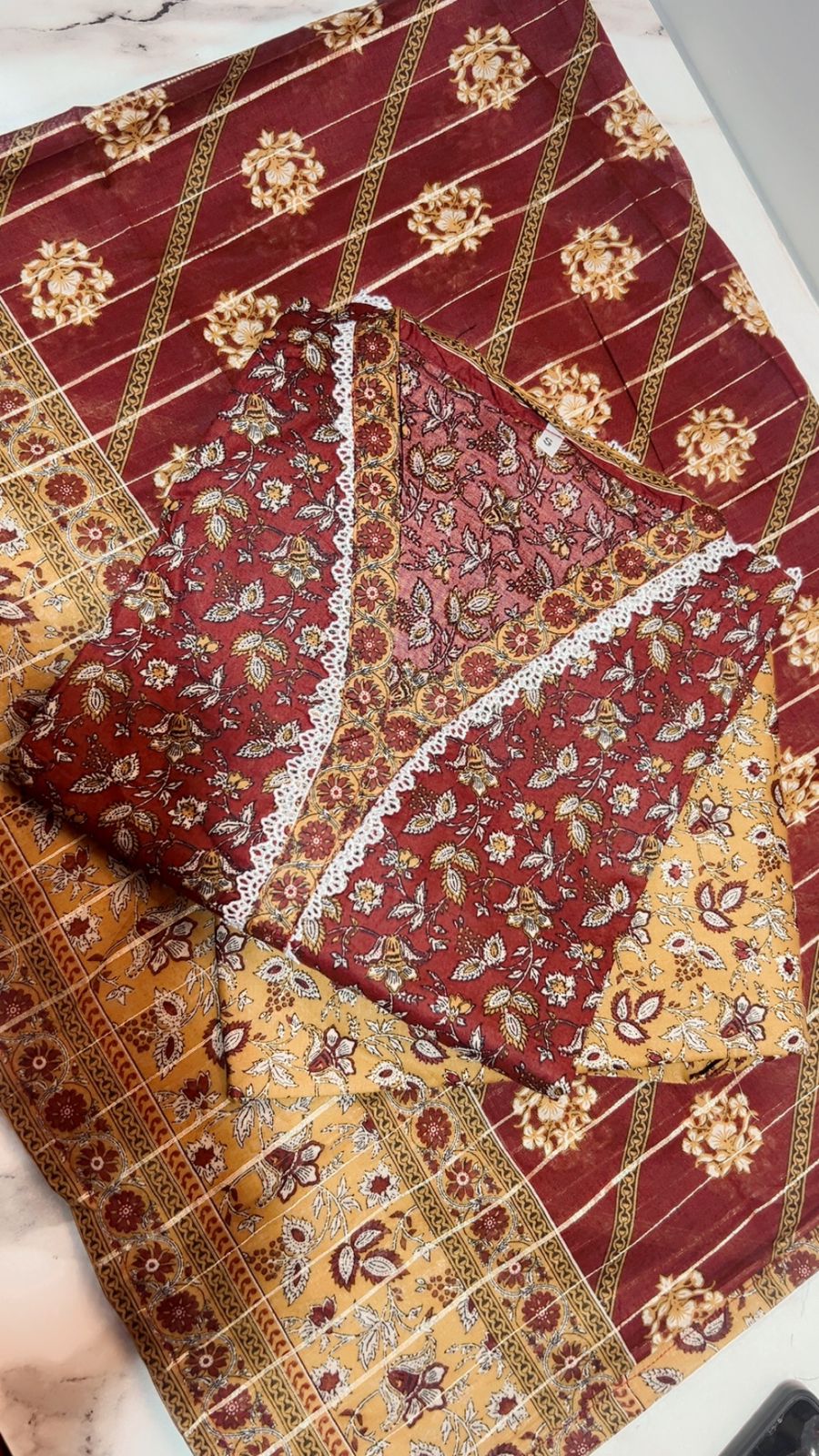 Binsaeed Digital Print Lawn Stitch