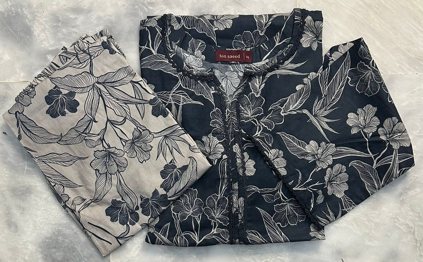 Binsaeed Co-ords2 Piece Lawn Stitch
