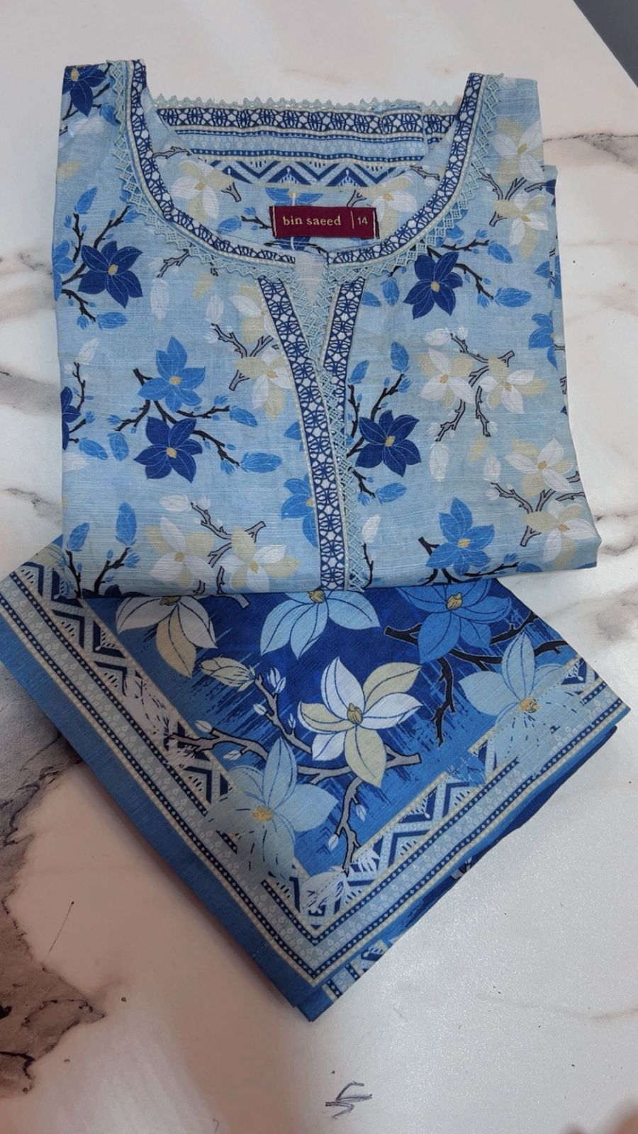 Binsaeed 2 Piece Khaddar Stitch