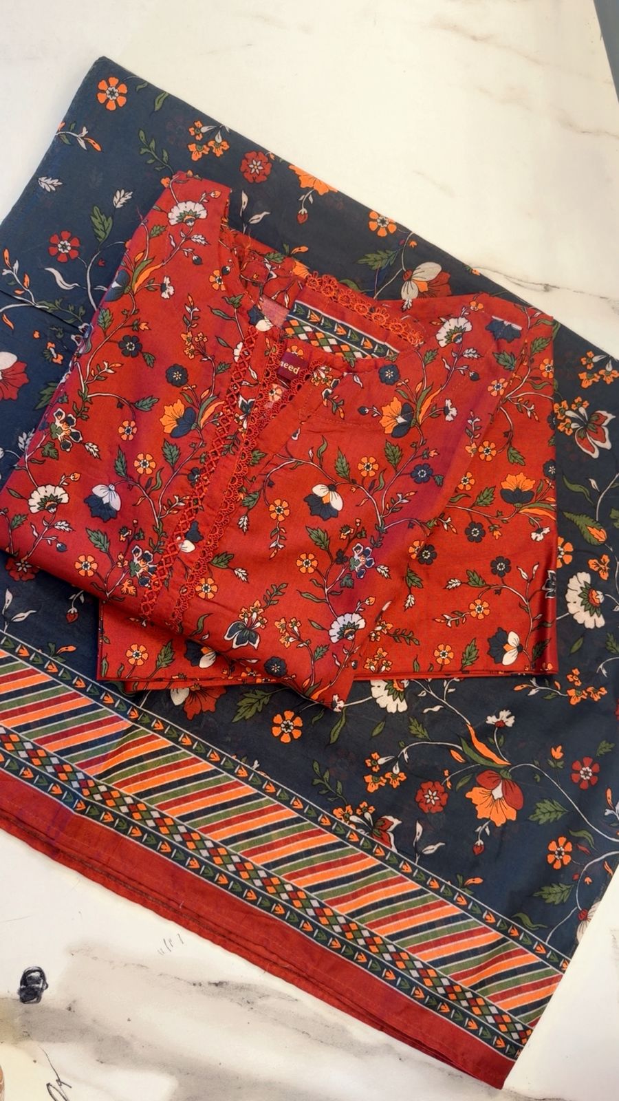 Binsaeed 3 Piece Lawn Stitch
