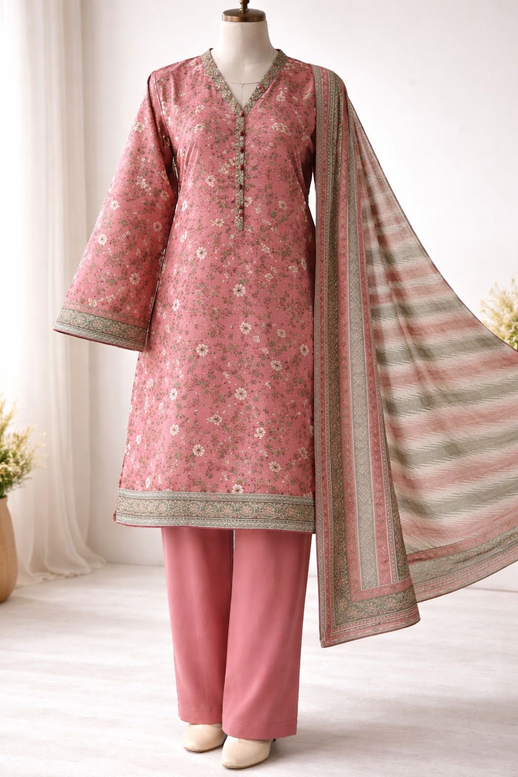 Binsaeed 3 Piece Lawn Stitch 20