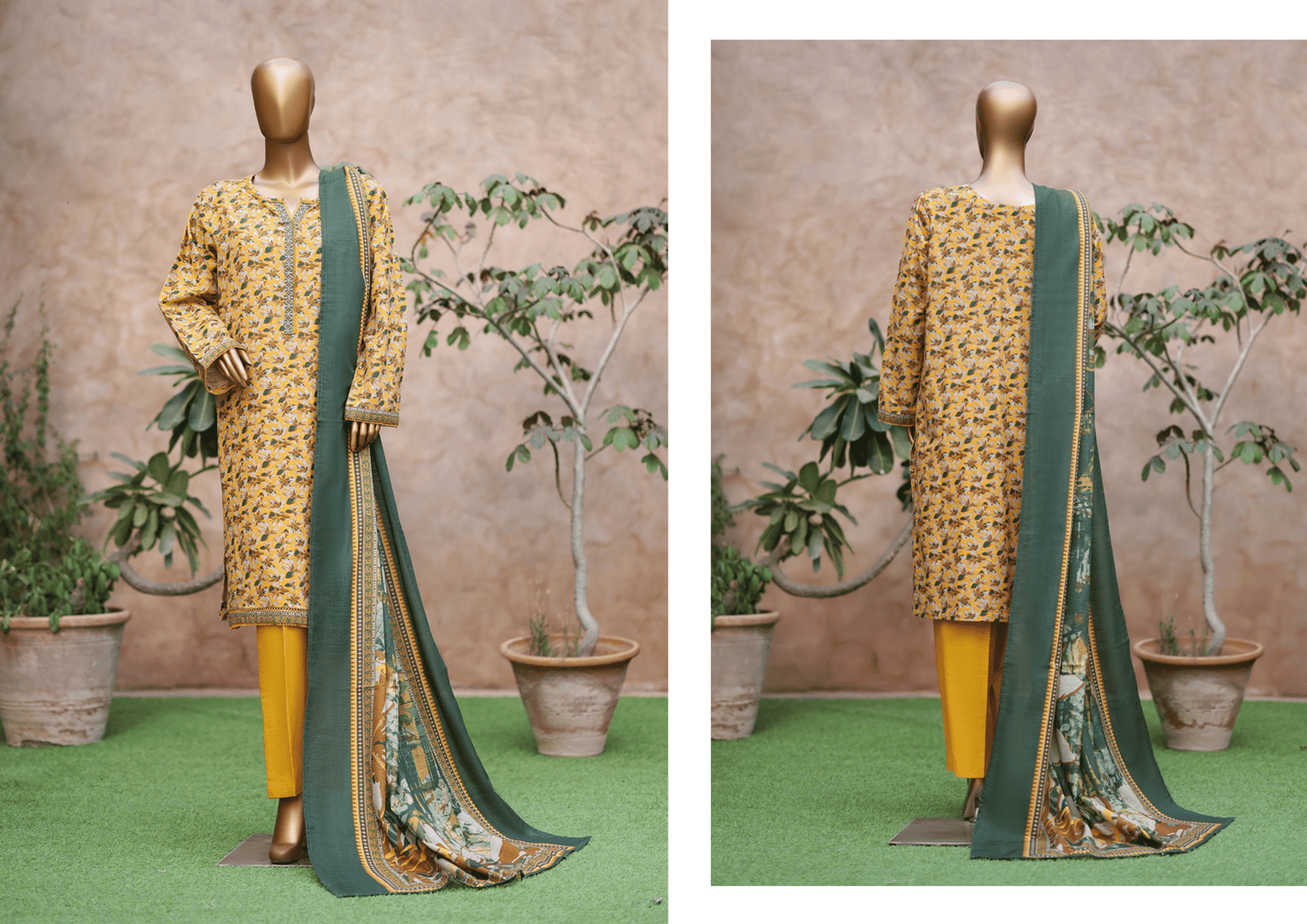 Binsaeed 3 Piece Khaddar Stitch 113