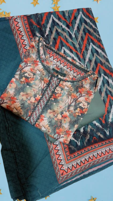 Binsaeed 3 Piece Lawn Stitch