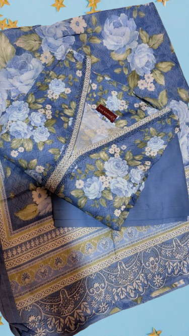 Binsaeed 3 Piece Lawn Stitch