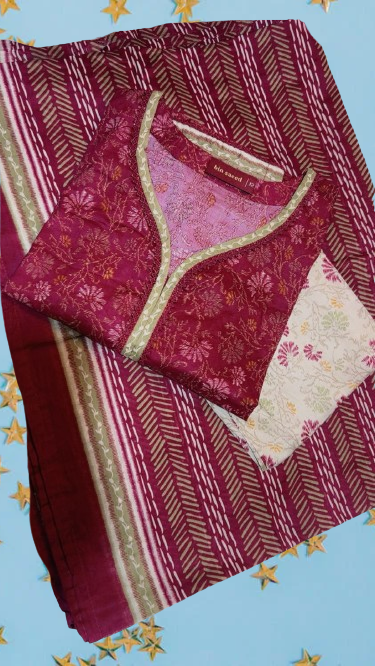 Binsaeed 3 Piece Lawn Stitch