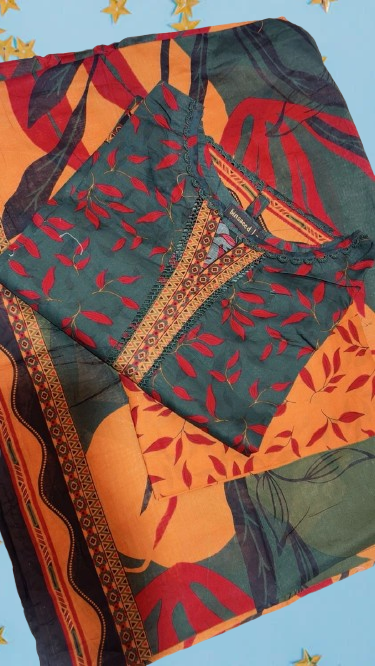 Binsaeed 3 Piece Lawn Stitch