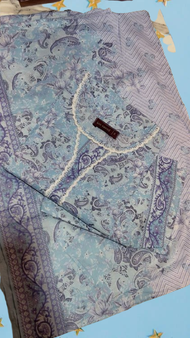 Binsaeed 3 Piece Lawn Stitch