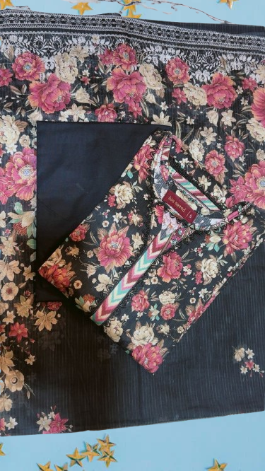 Binsaeed 3 Piece Lawn Stitch