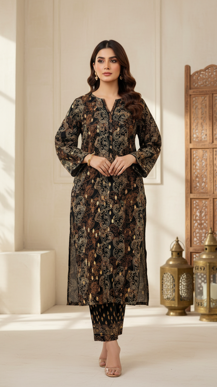 Coords by Barsha.pk Cotton (2 piece)