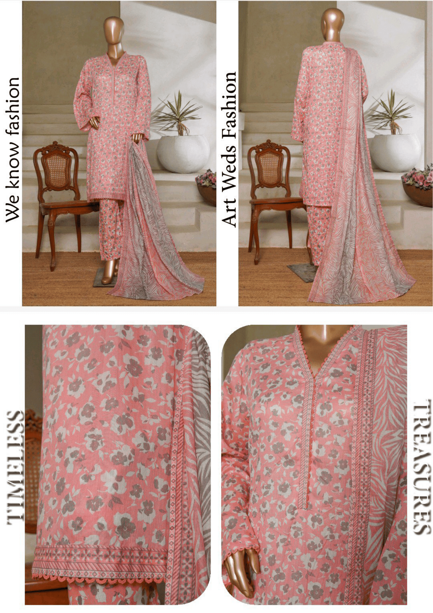 Binsaeed 3 Piece Lawn Stitch