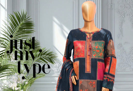 Binsaeed 3 Piece Lawn Stitch