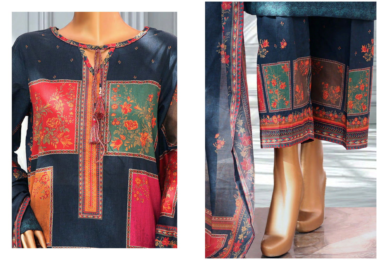 Binsaeed 3 Piece Lawn Stitch