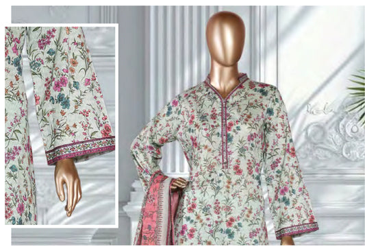 Binsaeed 3 Piece Lawn Stitch