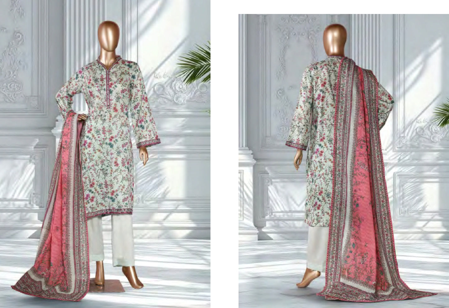 Binsaeed 3 Piece Lawn Stitch