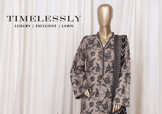 Binsaeed 3 Piece Cotton Stitch