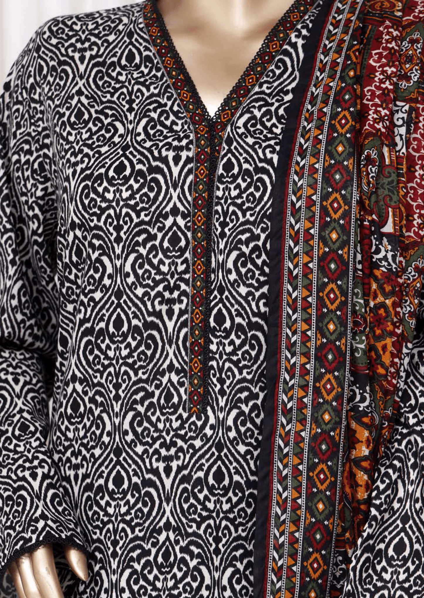 Binsaeed 3 Piece Cotton Stitch