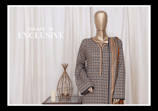 Binsaeed 3 Piece Cotton Stitch