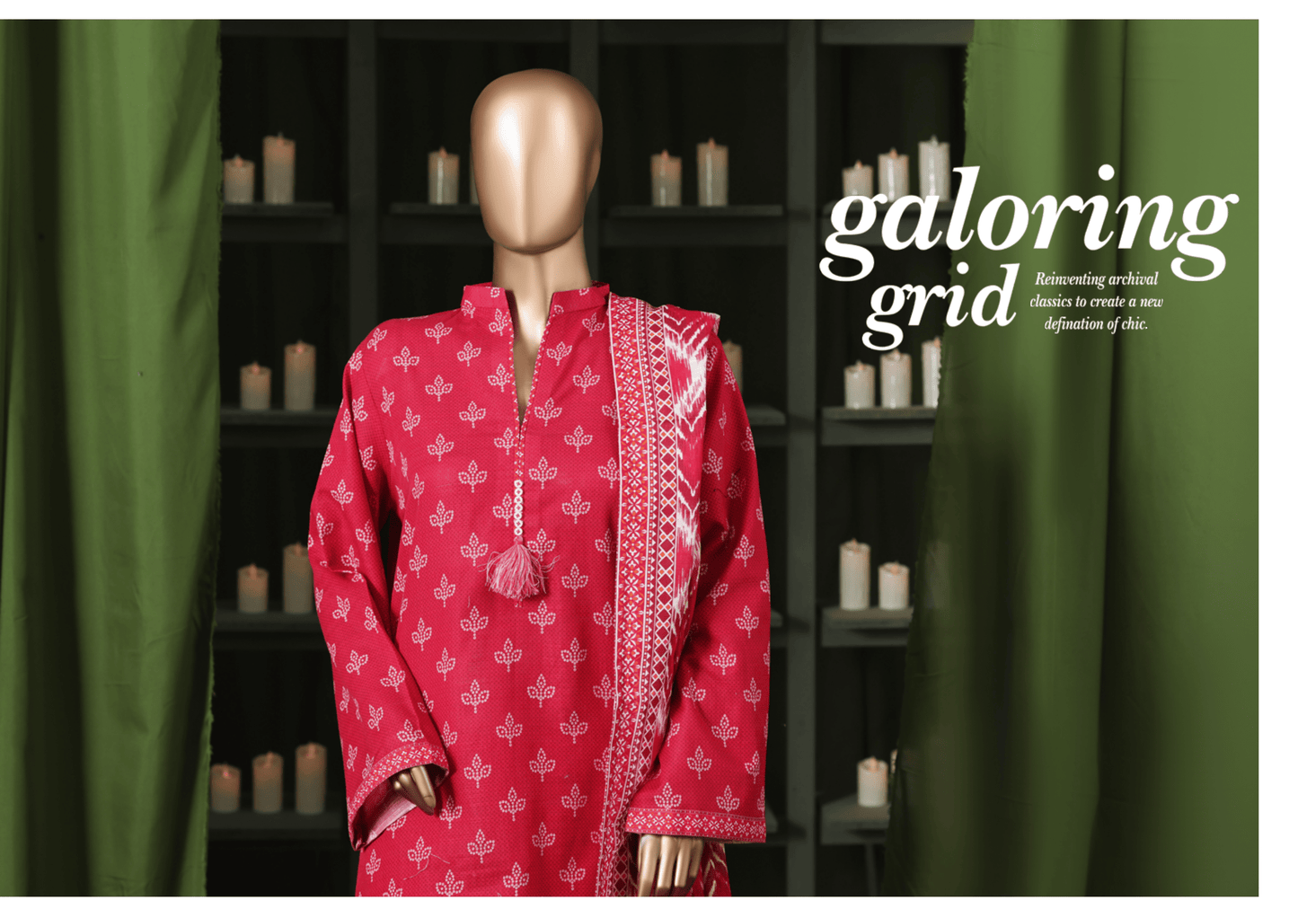 Binsaeed 3 Piece Khaddar Stitch