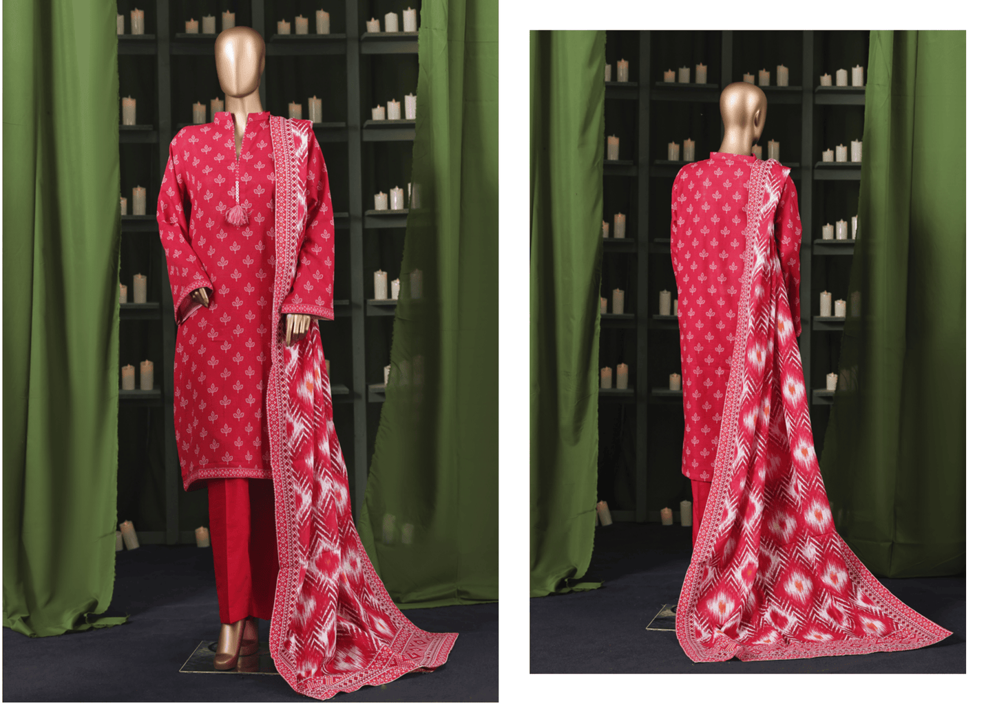 Binsaeed 3 Piece Khaddar Stitch