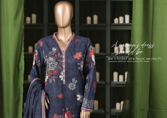 Binsaeed 3 Piece Khaddar Stitch