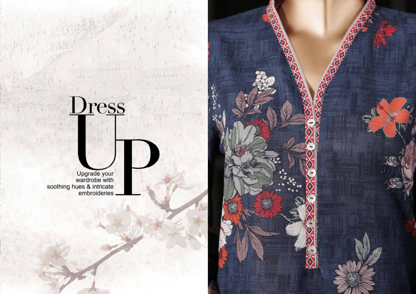 Binsaeed 3 Piece Khaddar Stitch