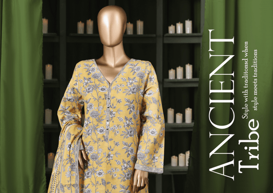 Binsaeed 3 Piece Khaddar Stitch