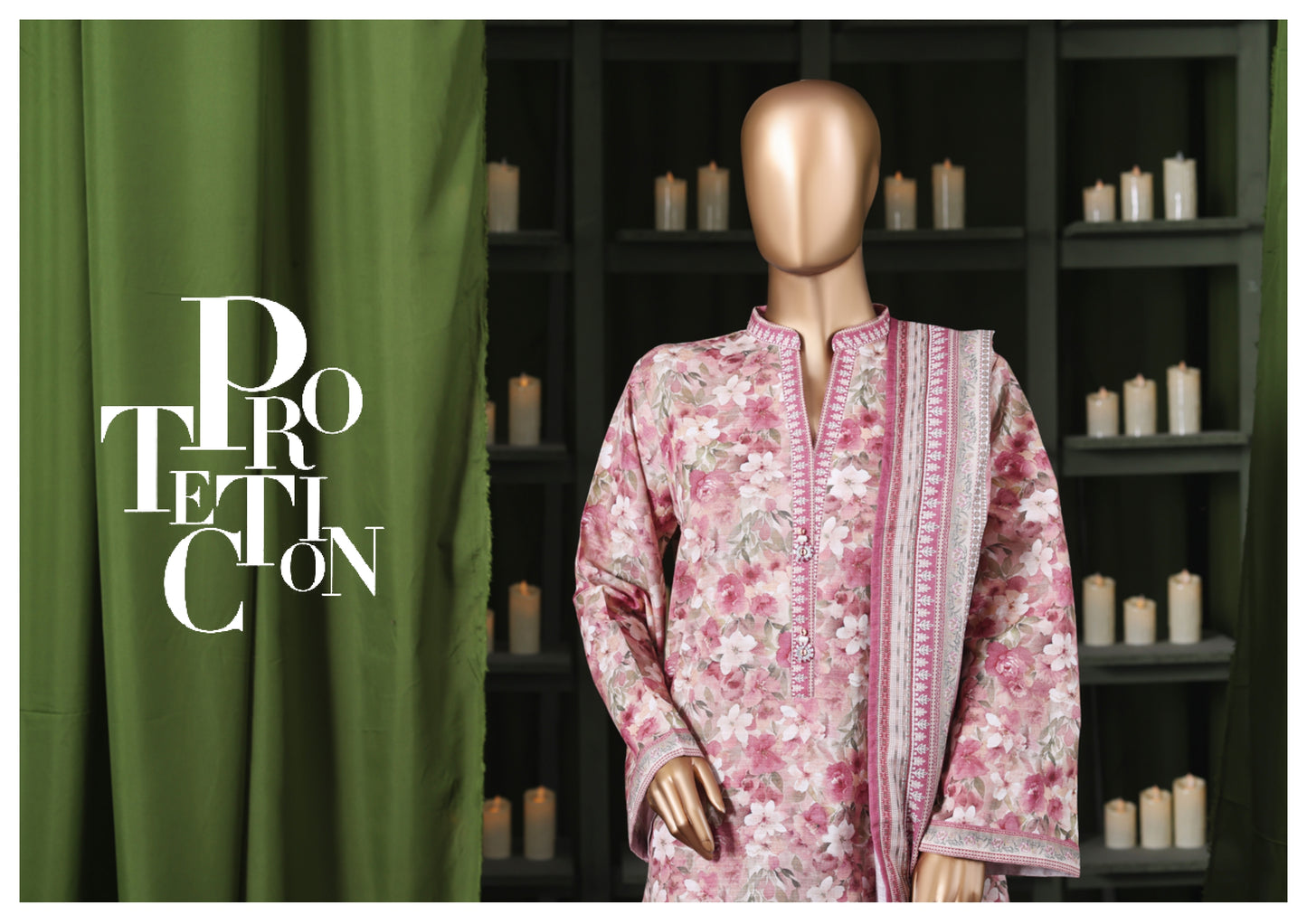 Binsaeed 3 Piece Khaddar Stitch