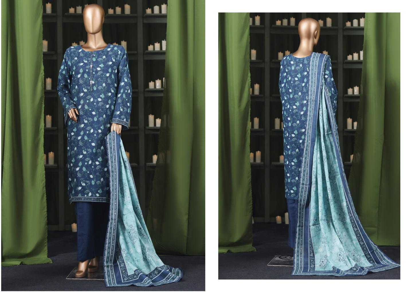 Binsaeed 3 Piece Khaddar Stitch