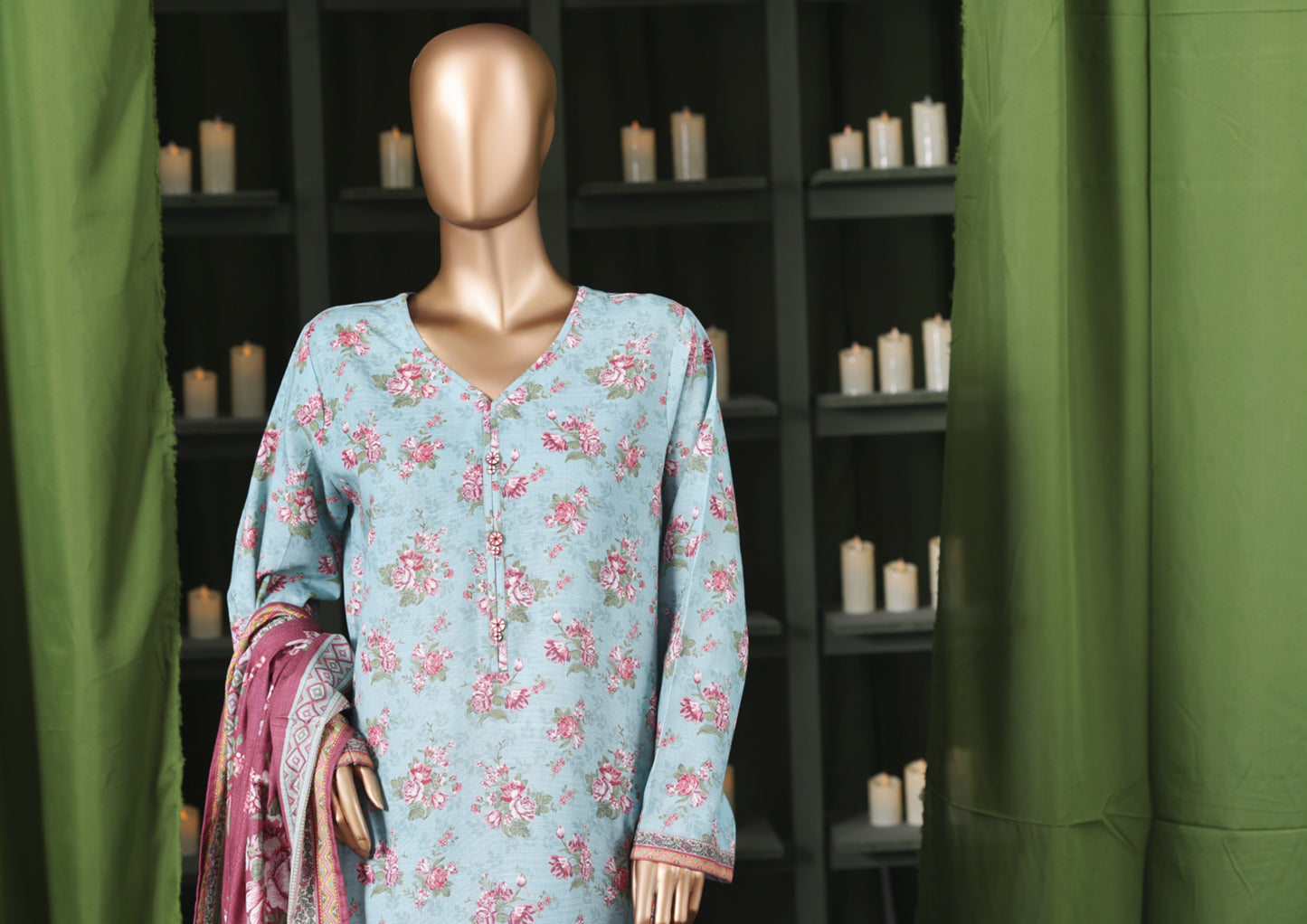 Binsaeed 3 Piece Khaddar Stitch