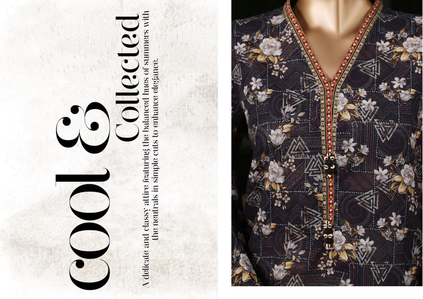 Binsaeed 3 Piece Khaddar Stitch