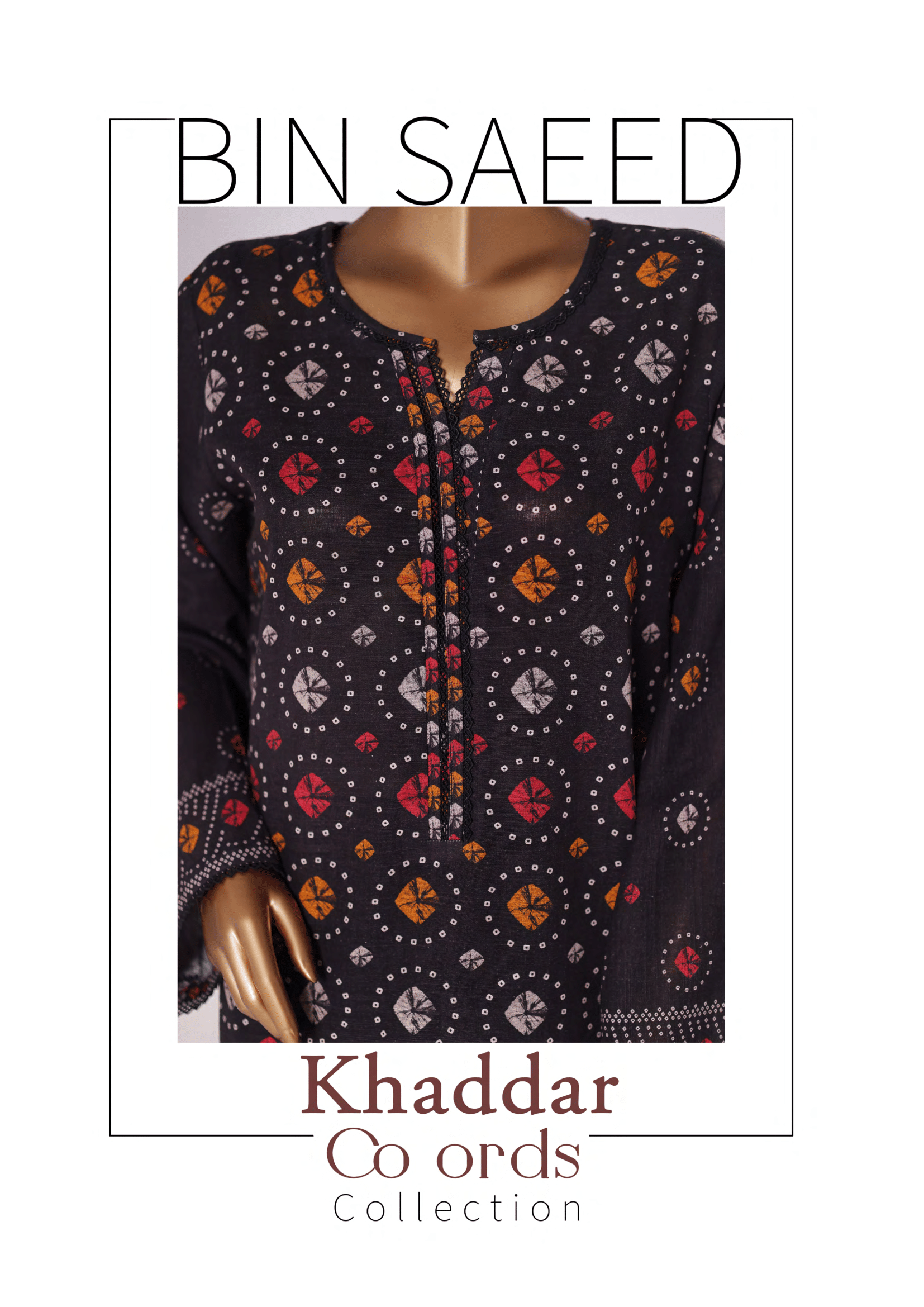Binsaeed 2 Piece Khaddar Stitch