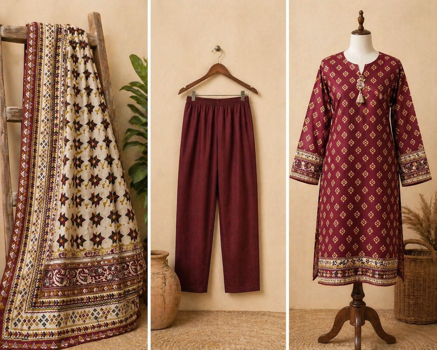 Binsaeed 3 Piece Lawn Stitch 24