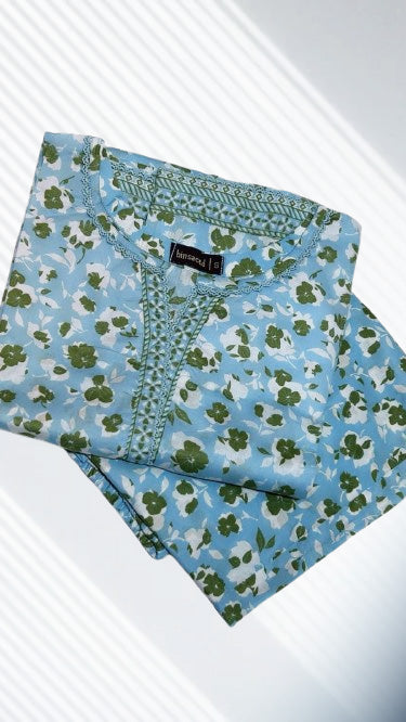 Binsaeed Co-ords 2 Piece Lawn Stitch