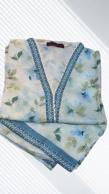 Binsaeed Co-ords 2 Piece Lawn Stitch