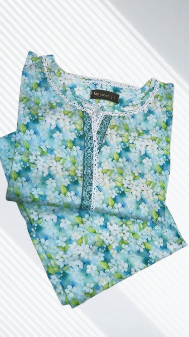 Binsaeed Co-ords 2 Piece Lawn Stitch