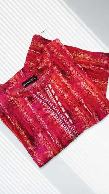 Binsaeed Co-ords 2 Piece Lawn Stitch