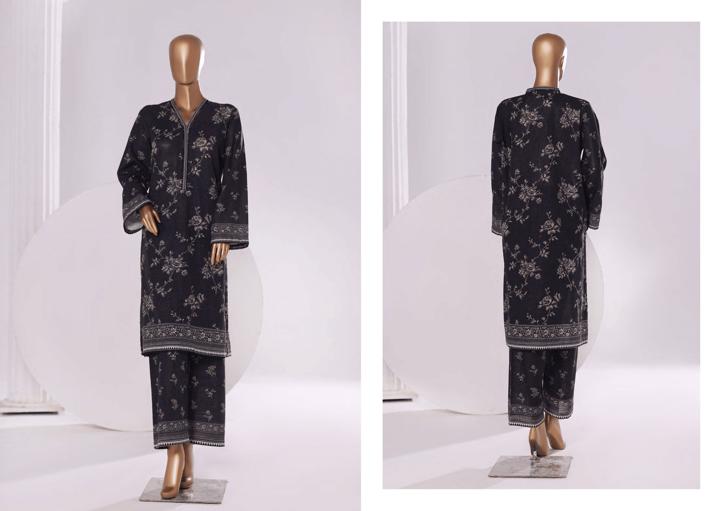 Binsaeed 2 Piece Khaddar Stitch
