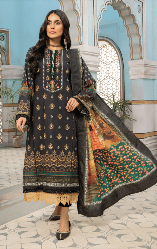 Mausummery Stitch Winter Khaddar