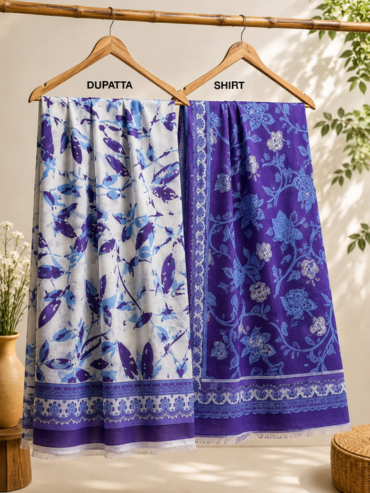 Sapphire Unstitch 2 piece Lawn 07A